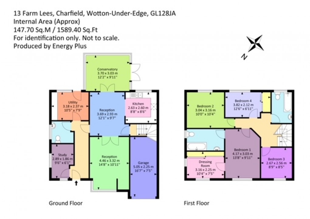Floorplan for Farm Lees, Charfield, South Gloucestershire