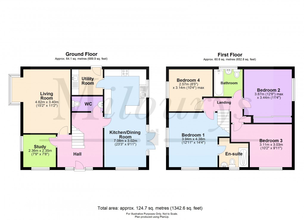 Floorplan for Pennington Road, Wickwar, South Gloucestershire