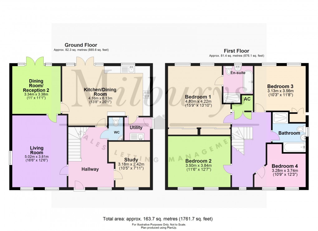 Floorplan for Wainblade Court, Yate, South Gloucestershire