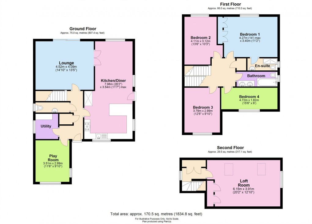 Floorplan for Goose Green, Yate, South Gloucestershire