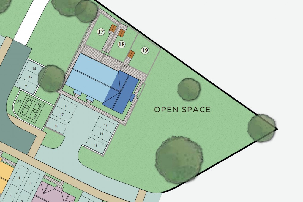 Floorplan for Brookthorpe Park, Brookthorpe, Gloucestershire