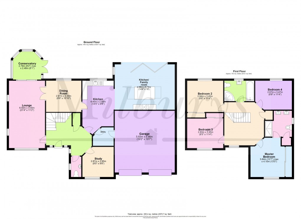 Floorplan for Barkers Mead, Brimsham Park, Yate, Bristol