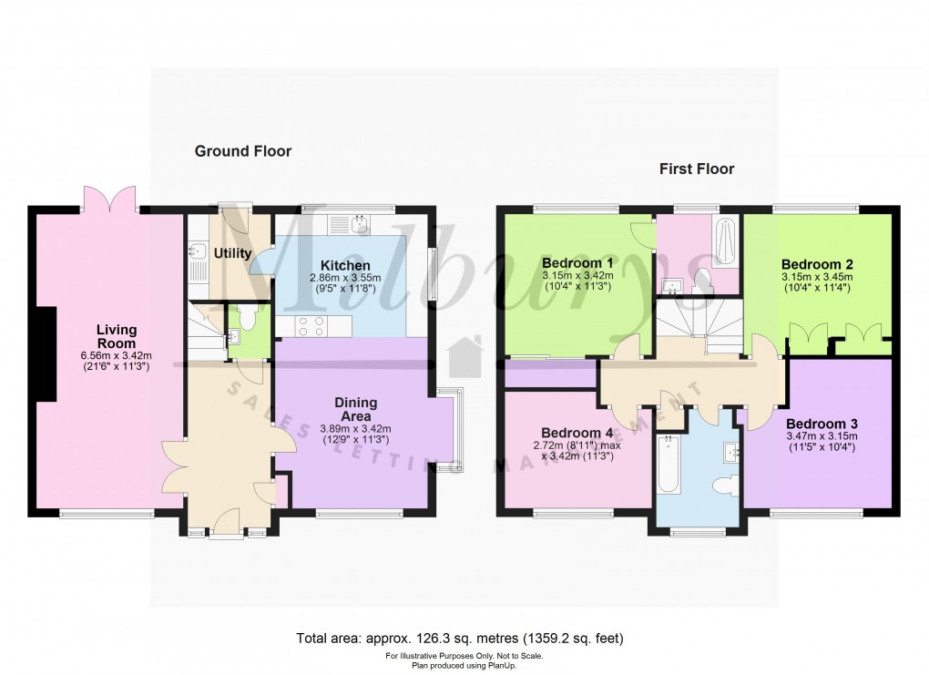 Floorplan for Wotton-under-Edge, Charfield