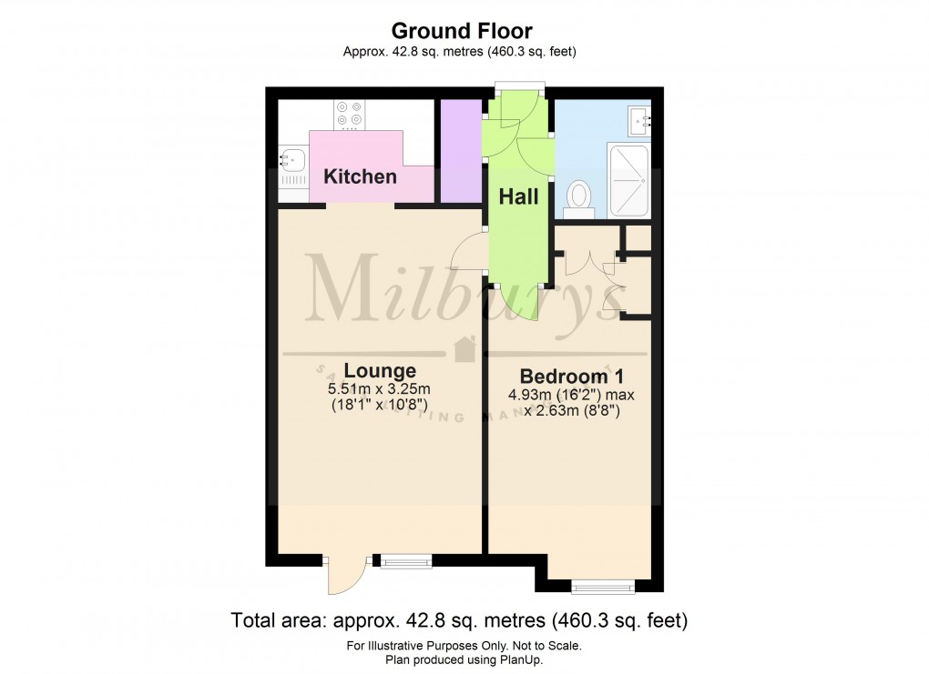 Floorplan for Hounds Road, Chipping Sodbury, South Gloucestershire