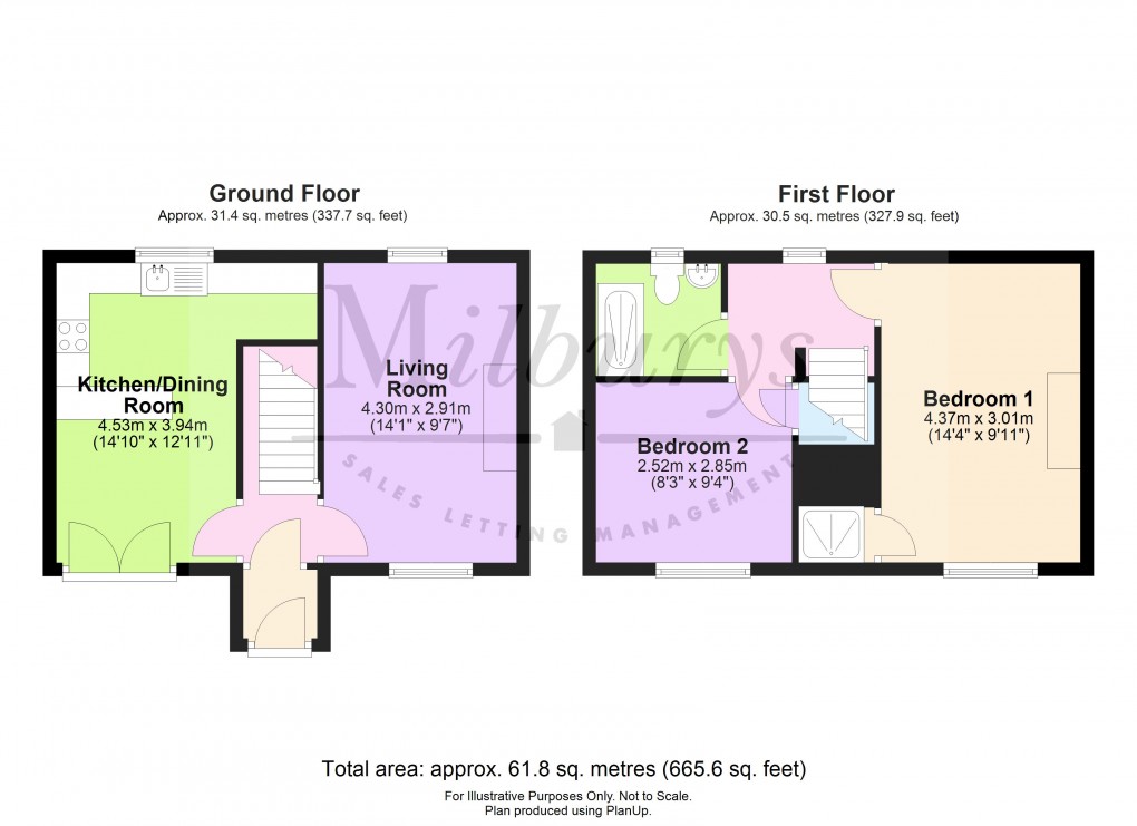 Floorplan for Old Rectory Road, Kingswood, Wotton-under-Edge, Gloucestershire