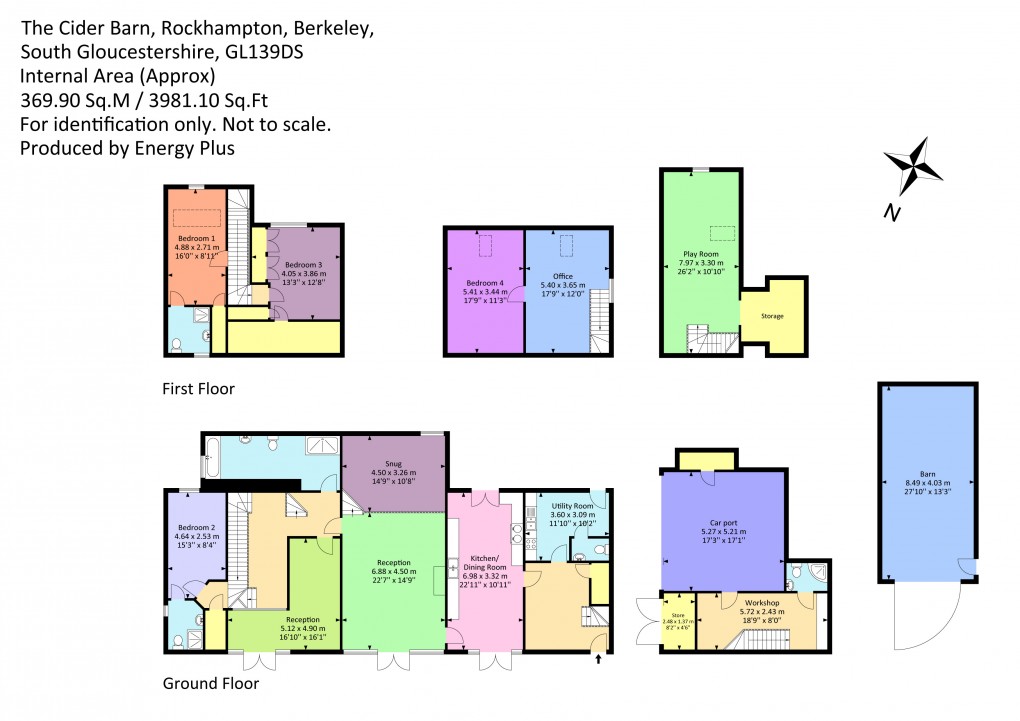 Floorplan for Sundayshill Lane, Rockhampton, South Gloucestershire