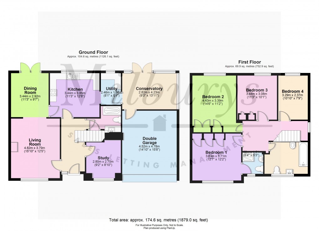 Floorplan for Wotton-under-Edge, Charfield, Gloucestershire