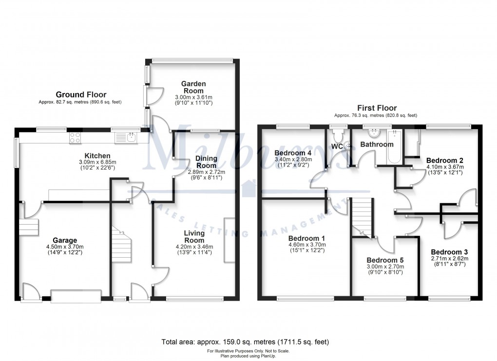 Floorplan for Strode Common, Alveston, South Gloucestershire