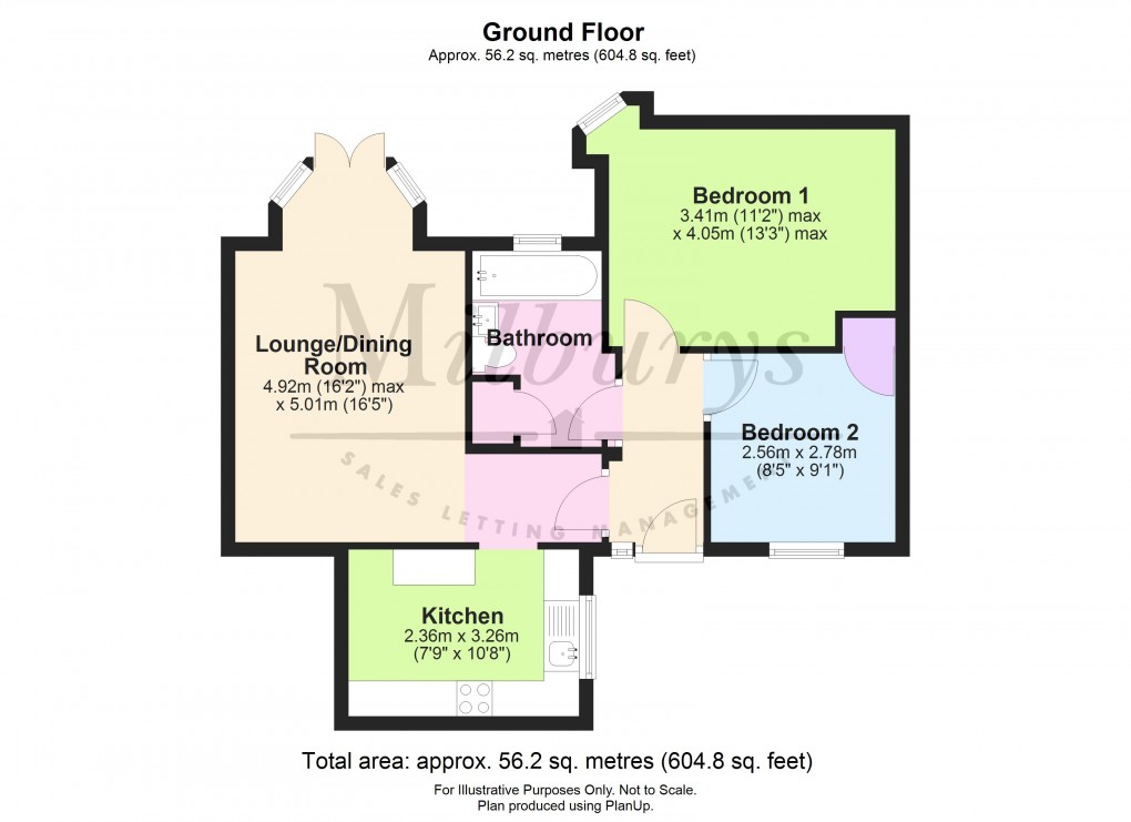 Floorplan for Bradley Street, Wotton-under-Edge, Gloucestershire