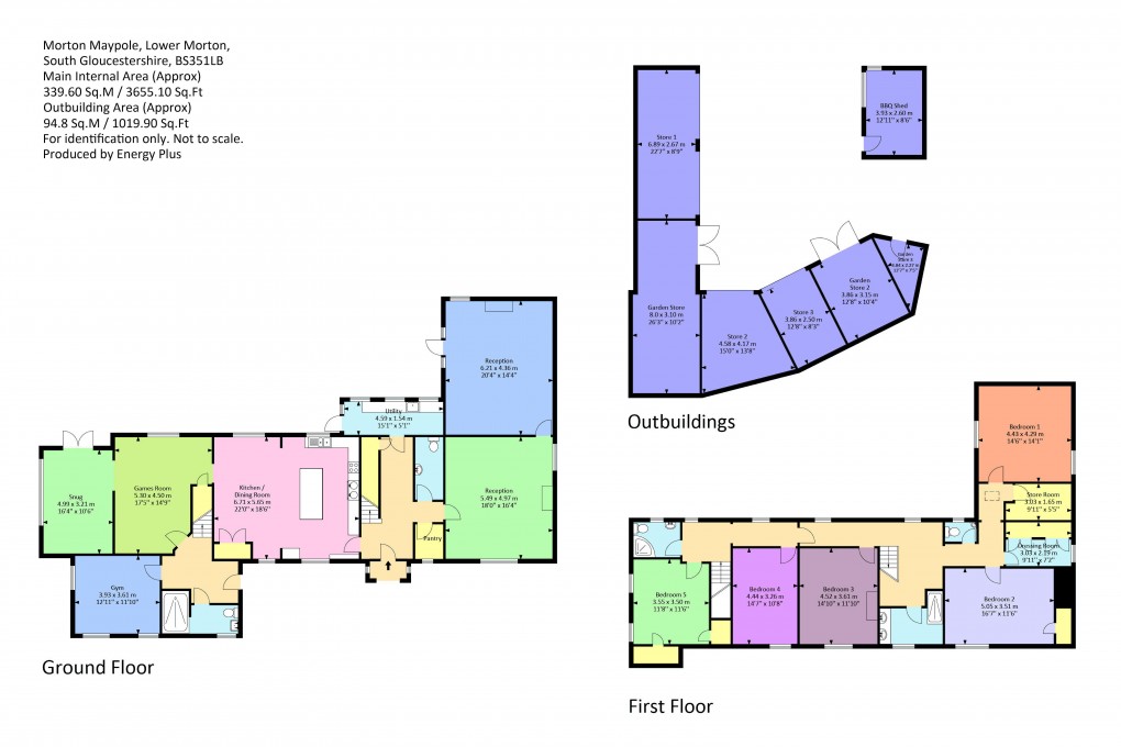 Floorplan for Morton Street, Lower Morton, Nr. Thornbury, South Gloucestershire