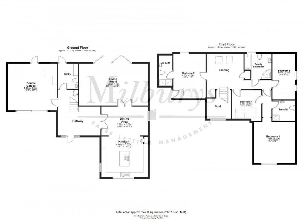 Floorplan for Charfield Road, Kingswood, Gloucestershire