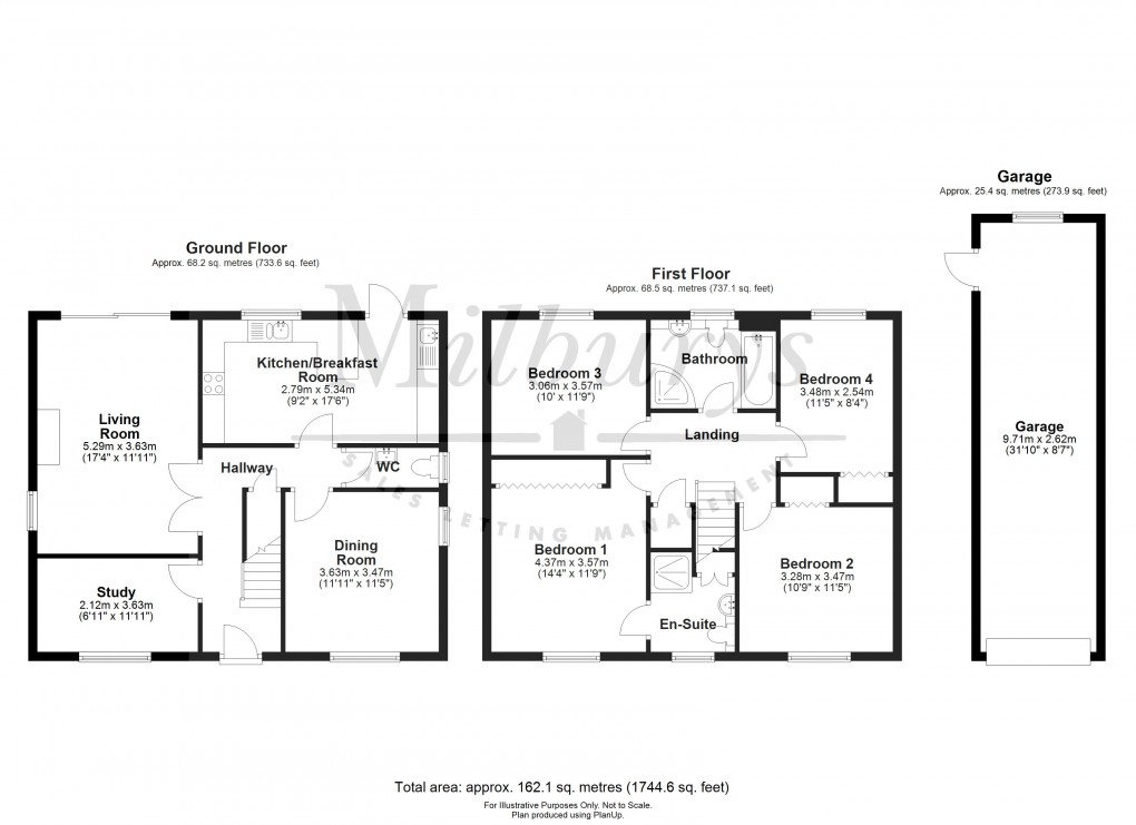 Floorplan for Chatsworth Park, Thornbury, South Gloucestershire