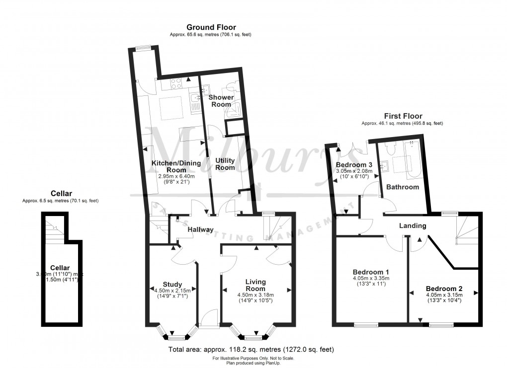Floorplan for High Street, Thornbury, South Gloucestershire