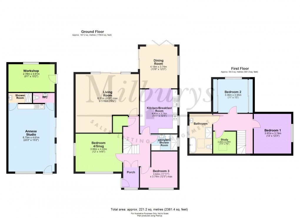 Floorplan for Abson Road, Abson, Bristol