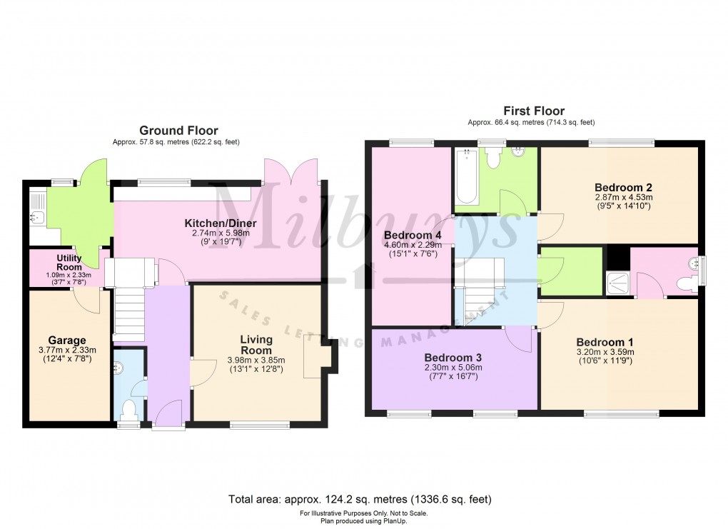 Floorplan for Wotton-under-Edge, Charfield, South Gloucestershire
