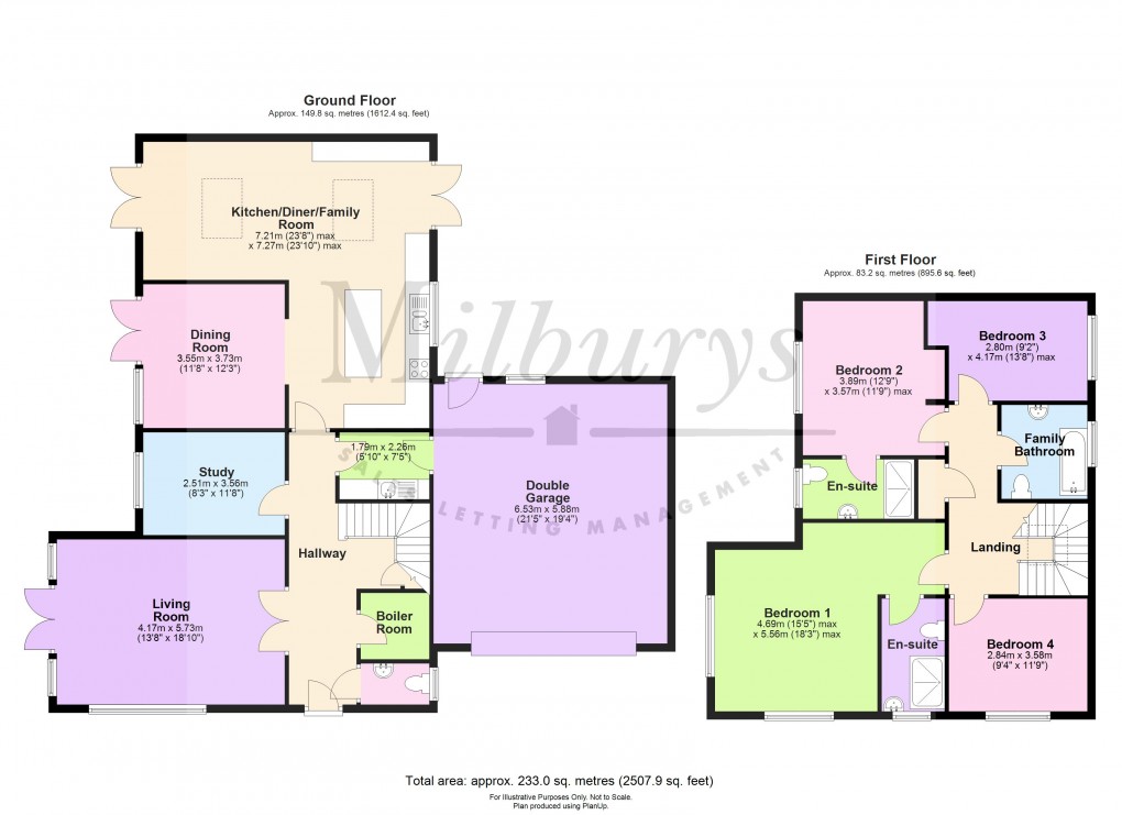 Floorplan for Goose Green, Yate, South Gloucestershire