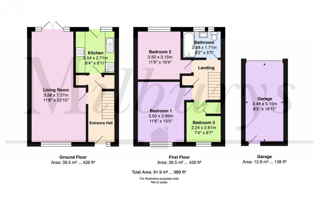 Floorplan for Badgeworth, Yate, South Gloucestershire