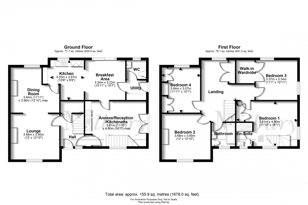 Floorplan for New Road, Tytherington, South Gloucestershire