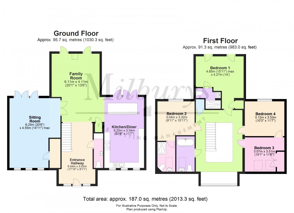 Floorplan for Badminton Road, Old Sodbury, South Gloucestershire