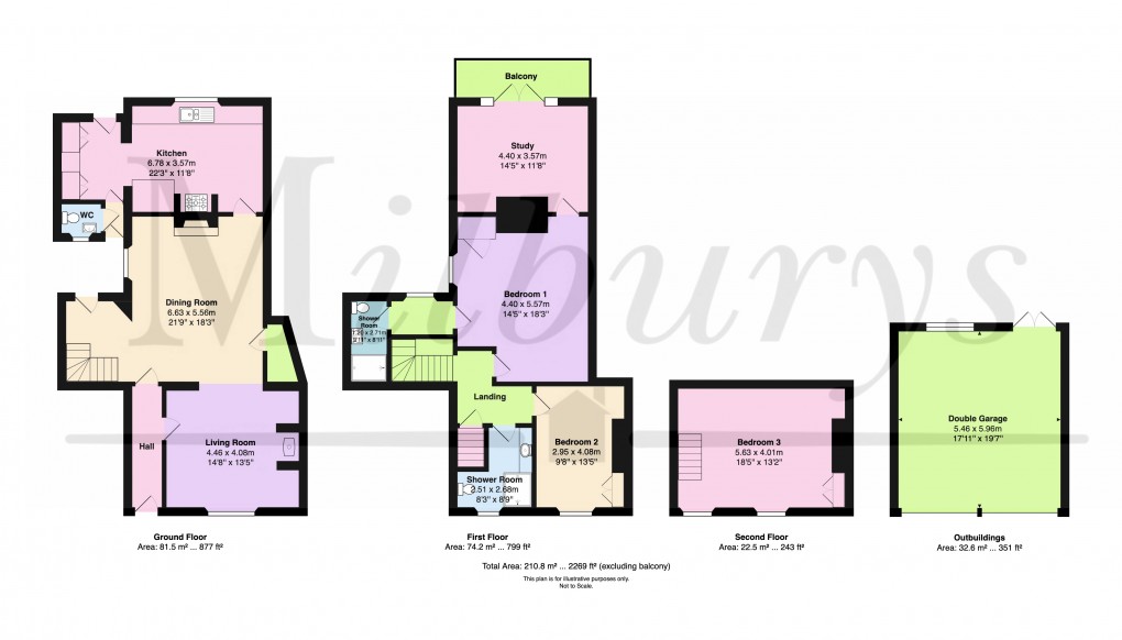 Floorplan for Horse Street, Chipping Sodbury, South Gloucestershire