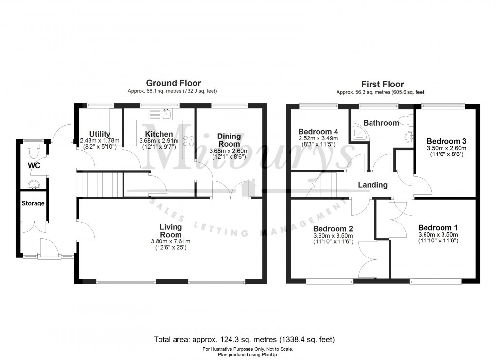 Floorplan for Thornbury, South Gloucestershire