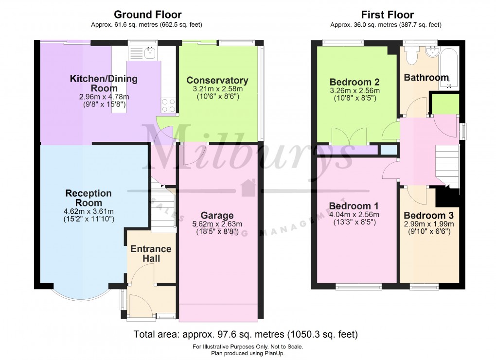 Floorplan for Turnpike Avenue, Wotton-under-Edge, Gloucestershire