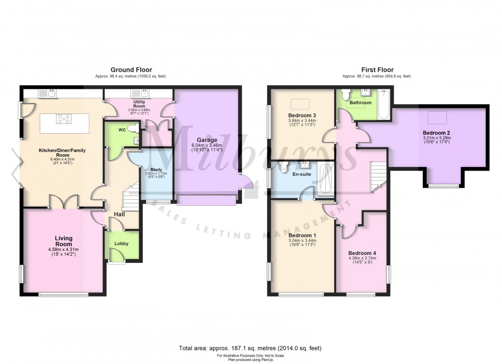Floorplan for Westerleigh, Bristol, Gloucestershire