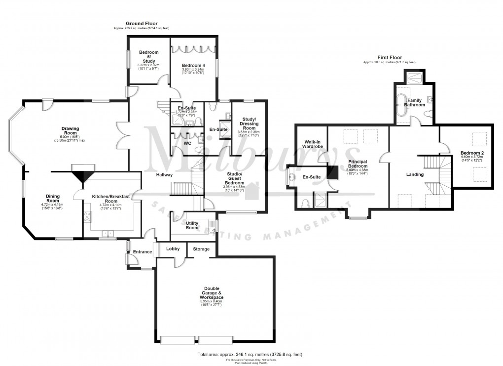 Floorplan for The Street, Olveston, South Gloucestershire