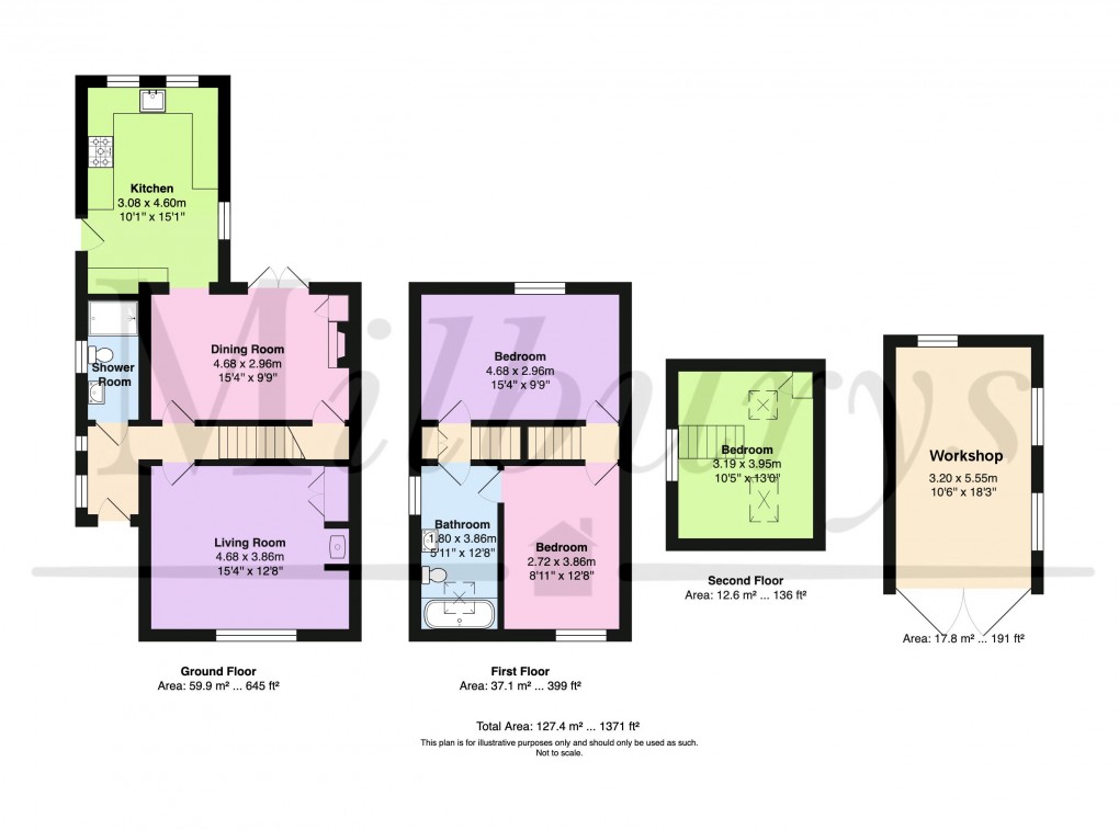Floorplan for Station Road, Wickwar, South Gloucestershire