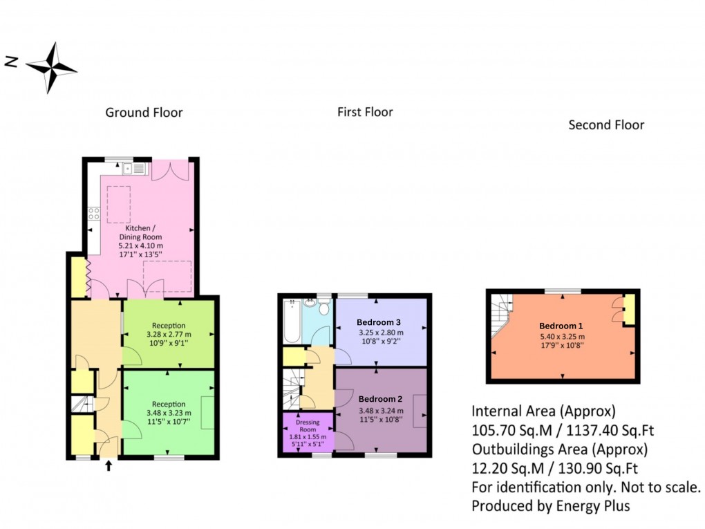 Floorplan for Gloucester Row, Wotton-under-Edge, Gloucestershire