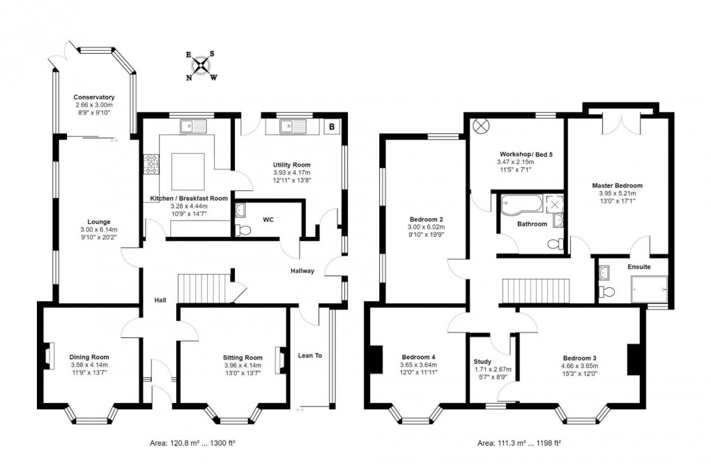 Floorplan for Whitfield, South Gloucestershire