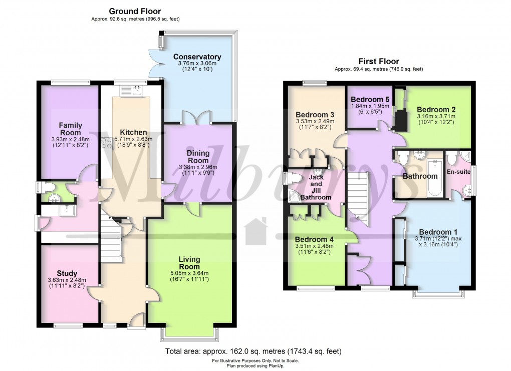 Floorplan for Wotton-under-Edge, Kingswood, Gloucestershire