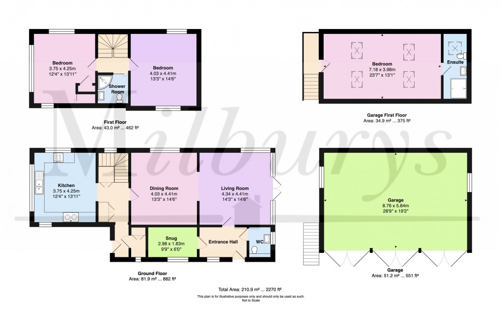 Floorplan for Old Gloucester Road, Winterbourne, South Gloucestershire