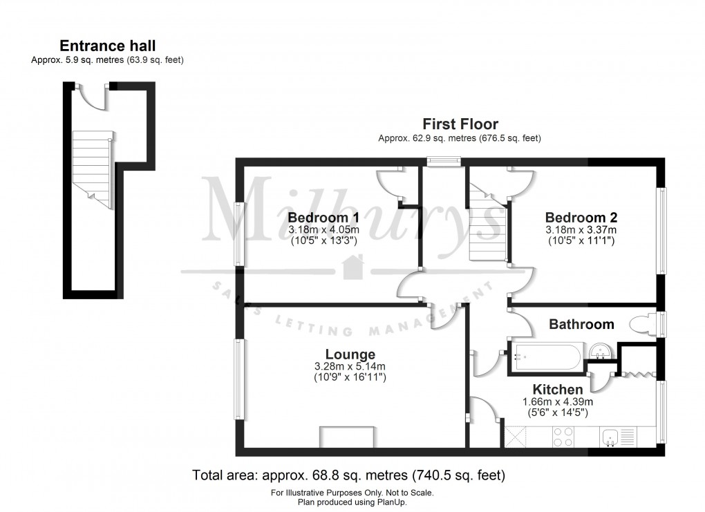 Floorplan for Quarry Road, Alveston, South Gloucestershire