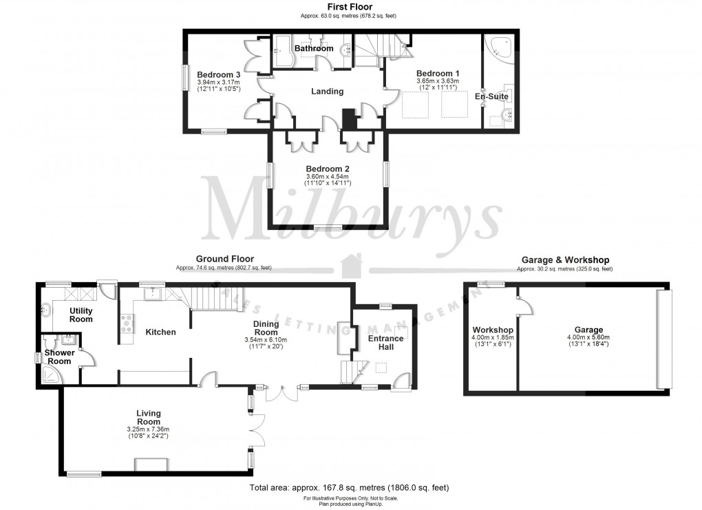 Floorplan for Bibstone, Cromhall, South Gloucestershire