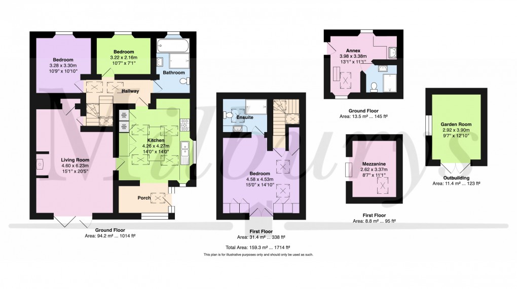 Floorplan for Yate Road, Iron Acton, South Gloucestershire