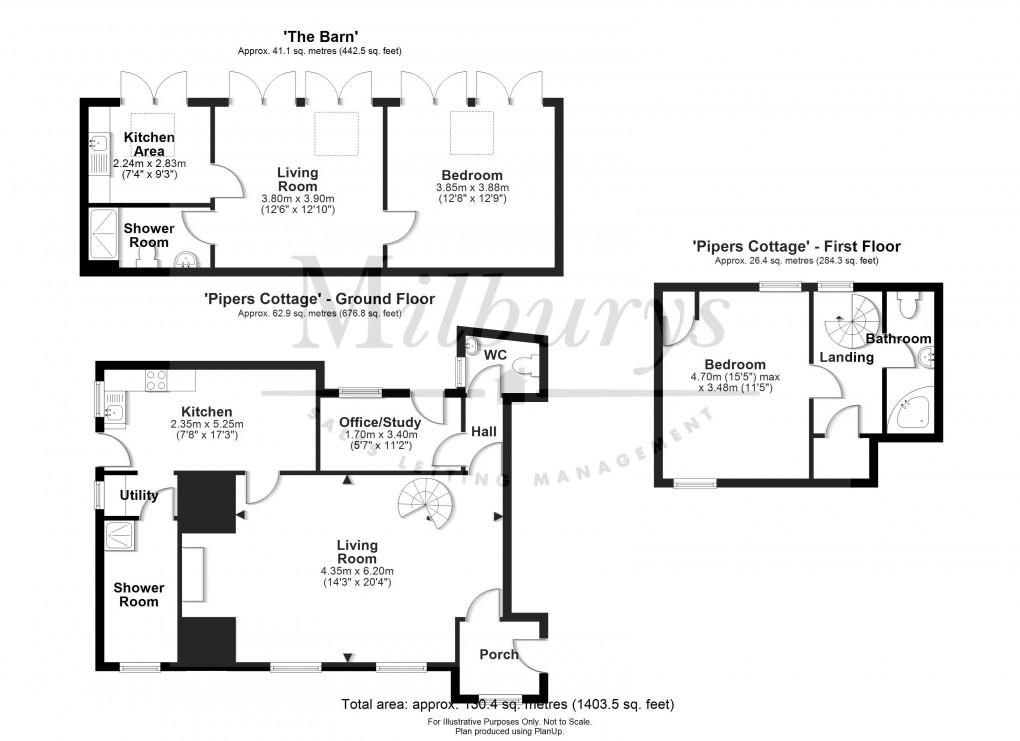 Floorplan for Grovesend Road, Thornbury, South Gloucestershire