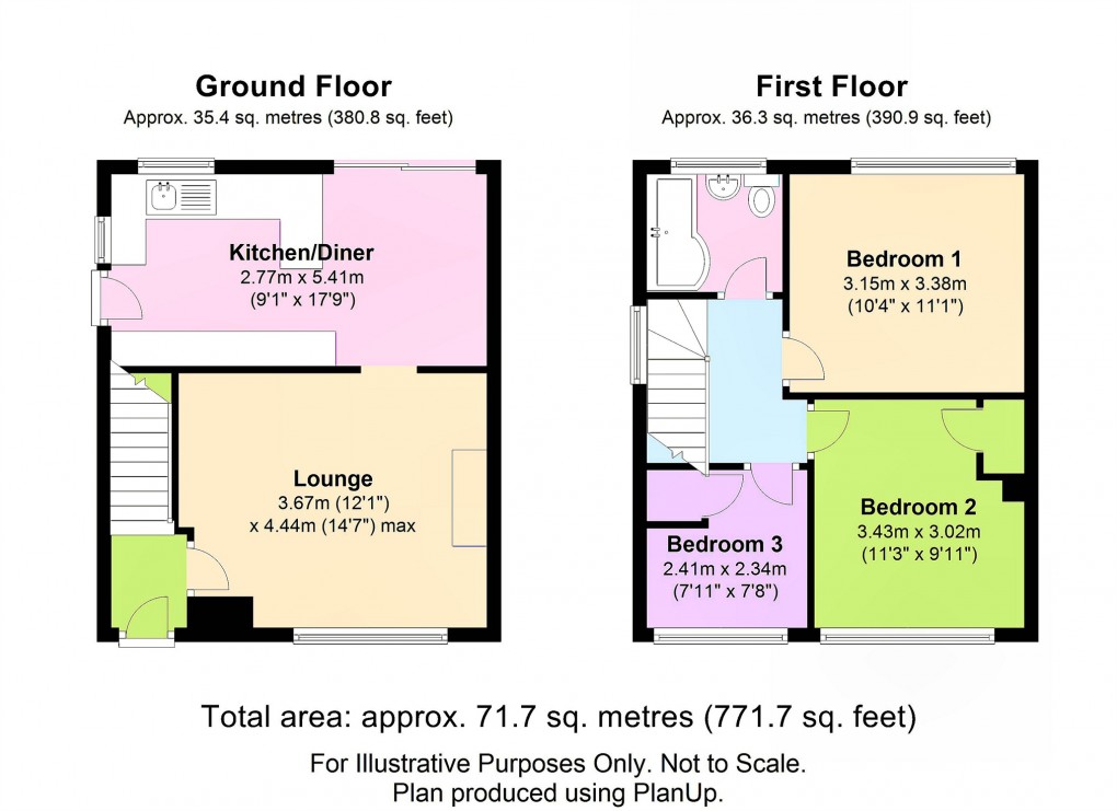 Floorplan for Finch Road, Chipping Sodbury, South Gloucestershire