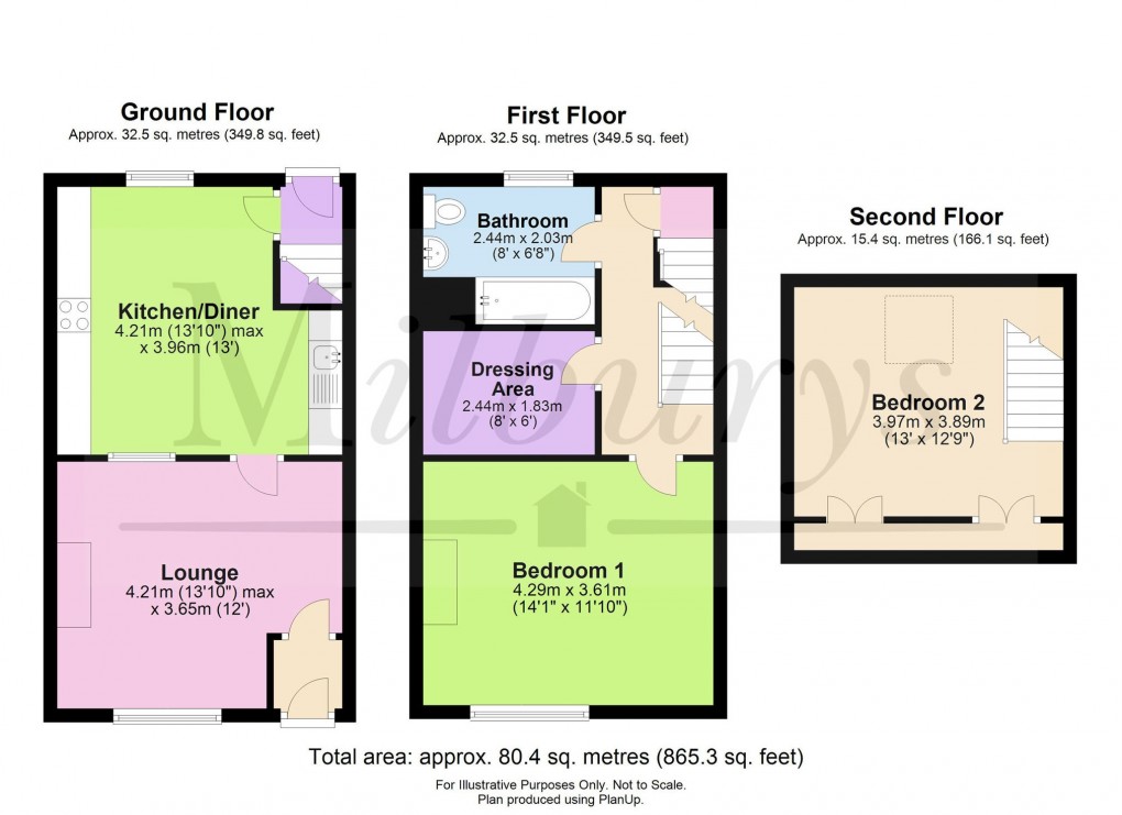 Floorplan for Horse Street, Chipping Sodbury, South Gloucestershire