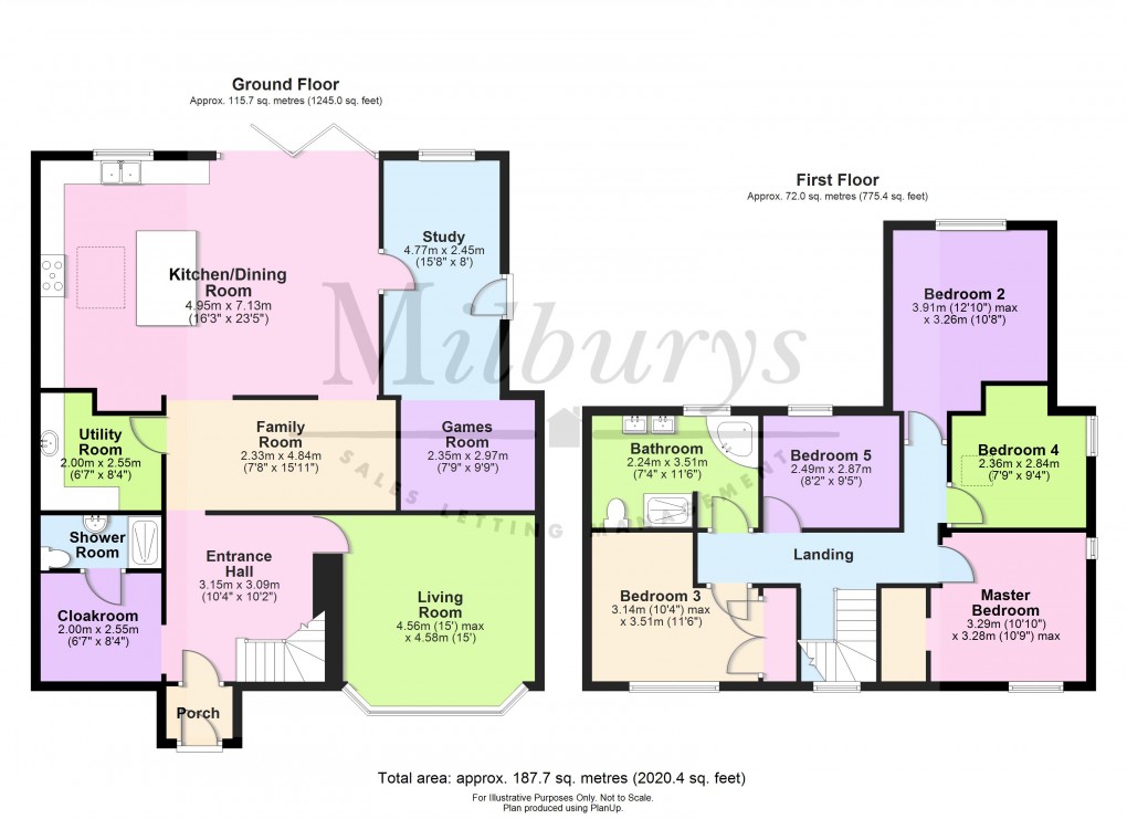 Floorplan for Charfield, Wotton-under-Edge, South Gloucestershire