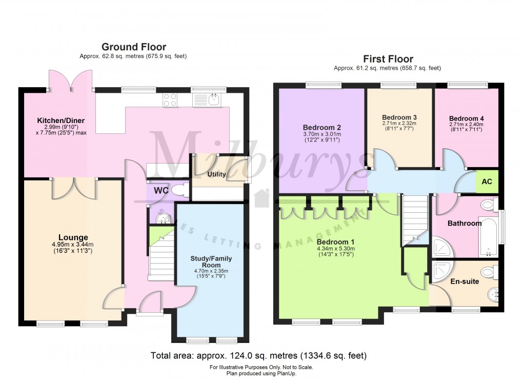 Floorplan for Swan Field, Yate, South Gloucestershire