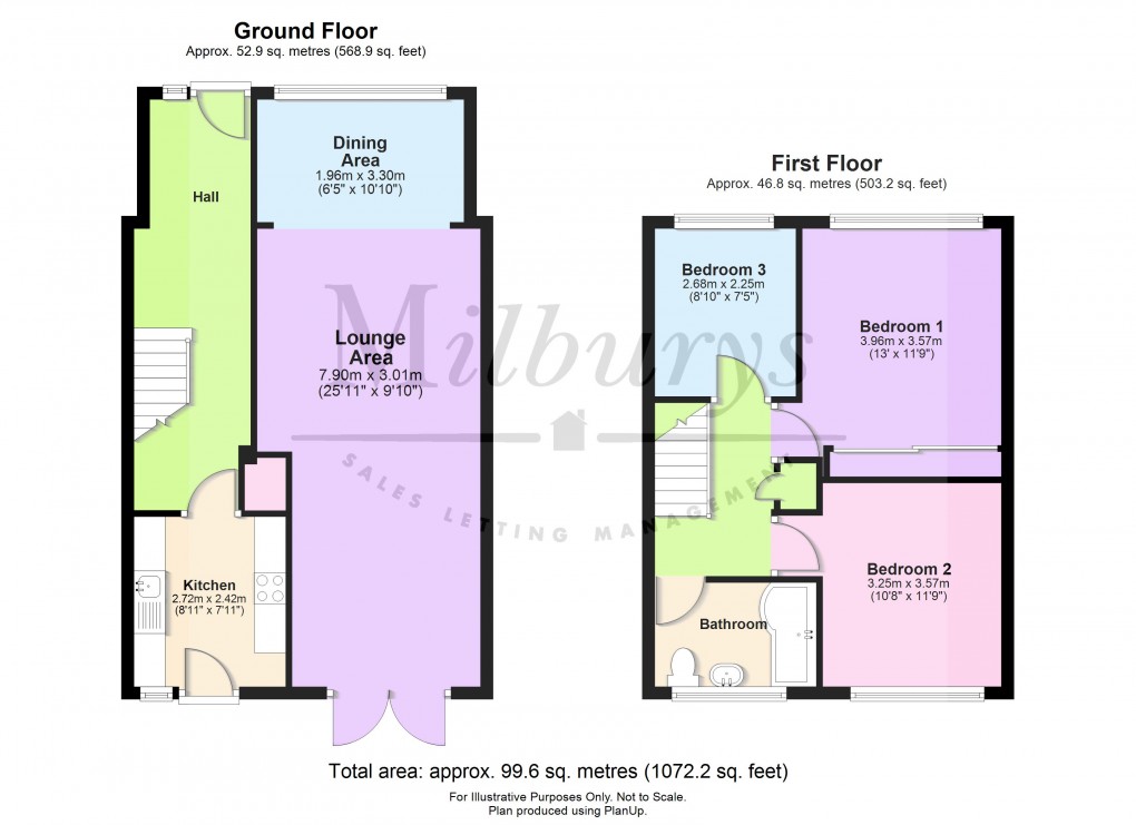 Floorplan for Cherington, Yate, South Gloucestershire