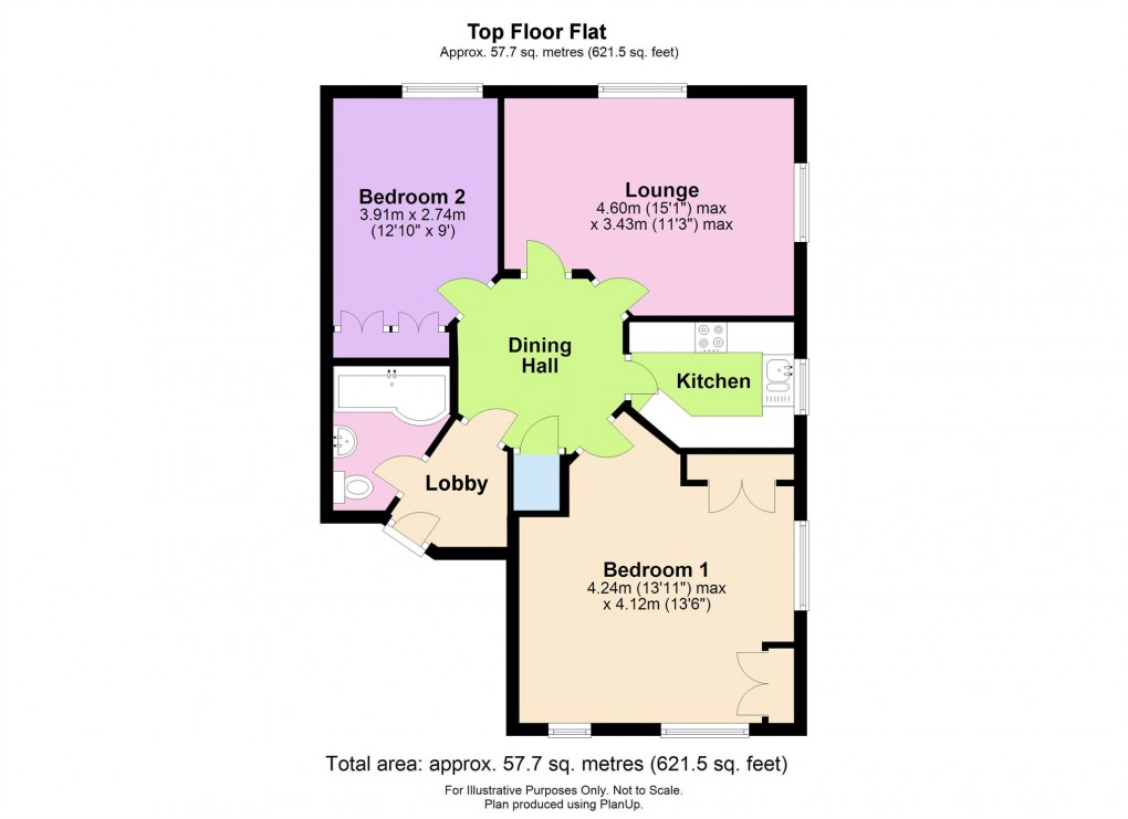 Floorplan for Gravel Hill Road, Yate, South Gloucestershire