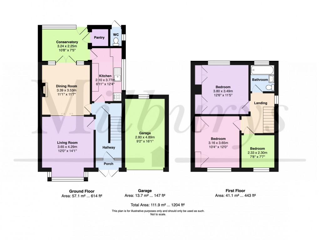 Floorplan for Abson Road, Pucklechurch, South Gloucestershire