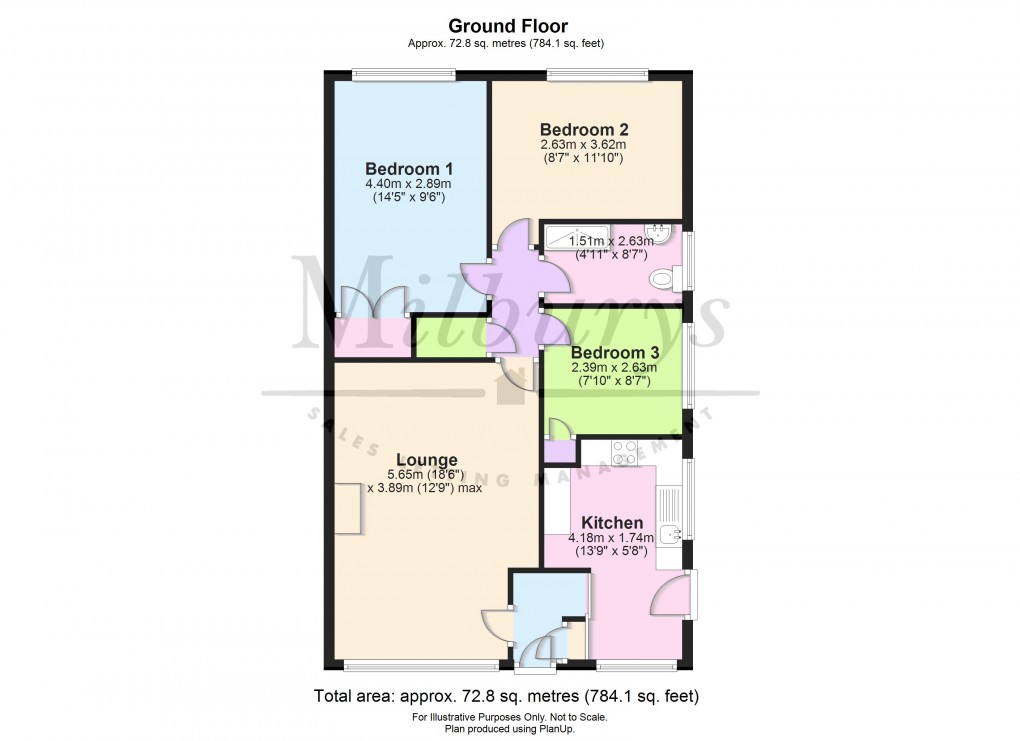 Floorplan for Thornbury, South Gloucestershire