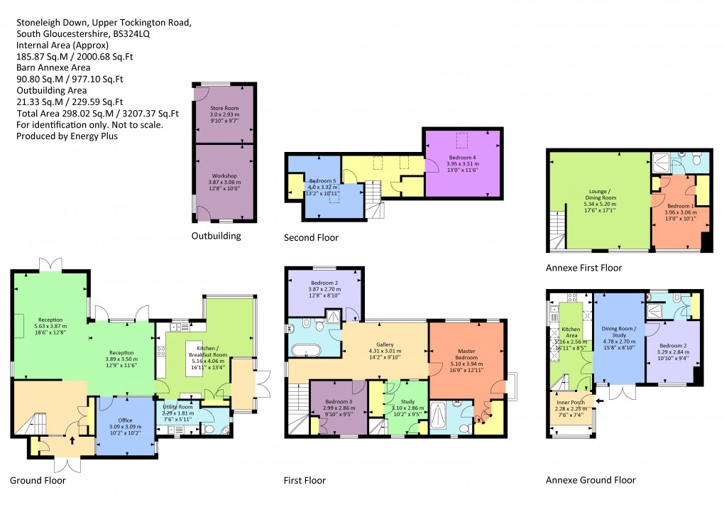 Floorplan for Upper Tockington Road, Tockington, South Gloucestershire