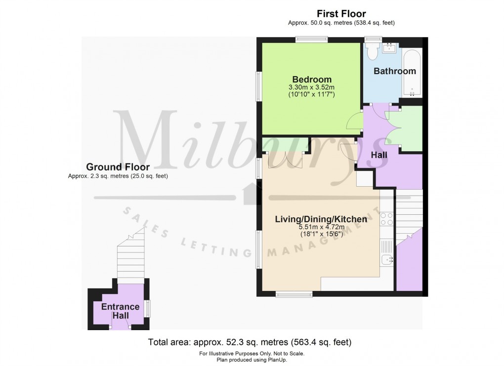 Floorplan for Buttercup Road, Thornbury, South Gloucestershire