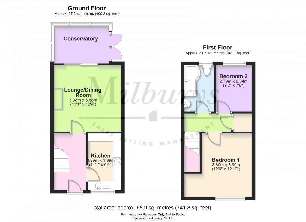 Floorplan for Stock Lane, Berkeley, Gloucestershire