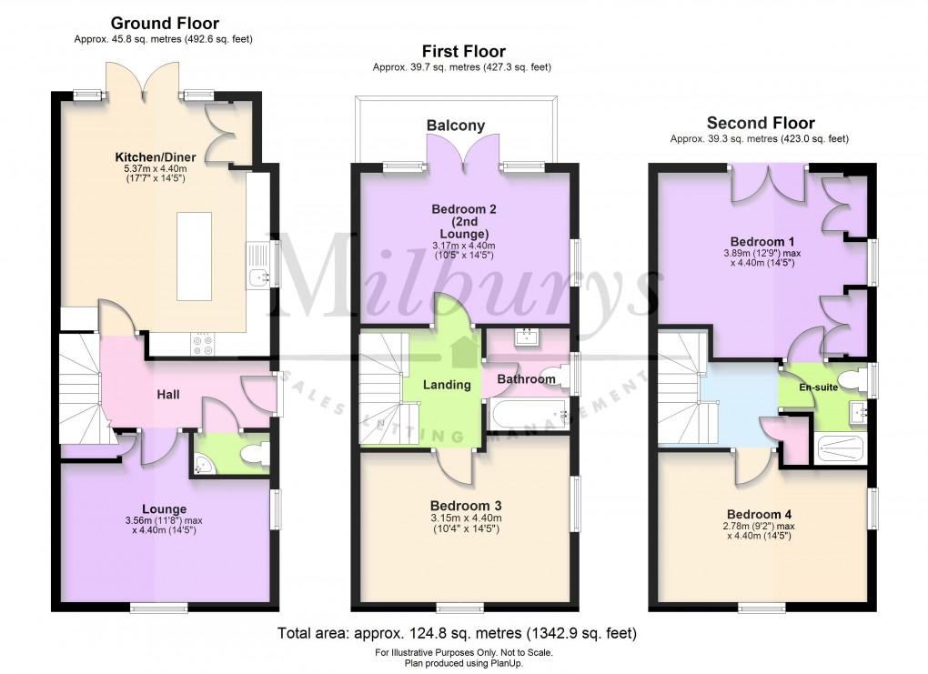 Floorplan for Silas Road, Yate, Bristol