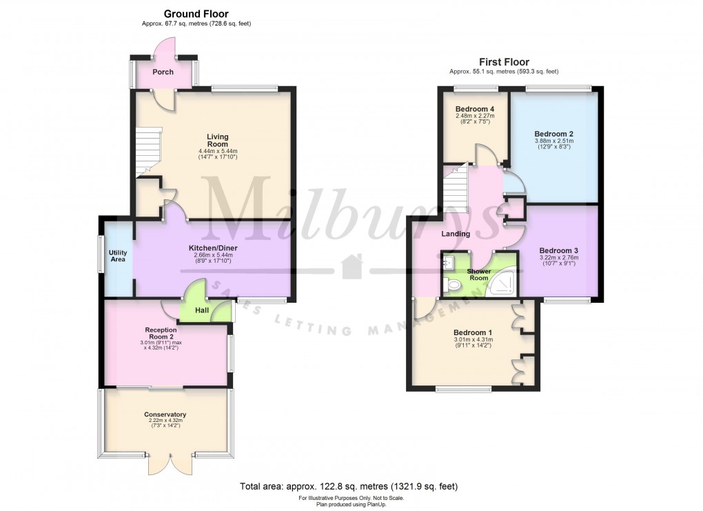 Floorplan for Cherington, Yate, South Gloucestershire